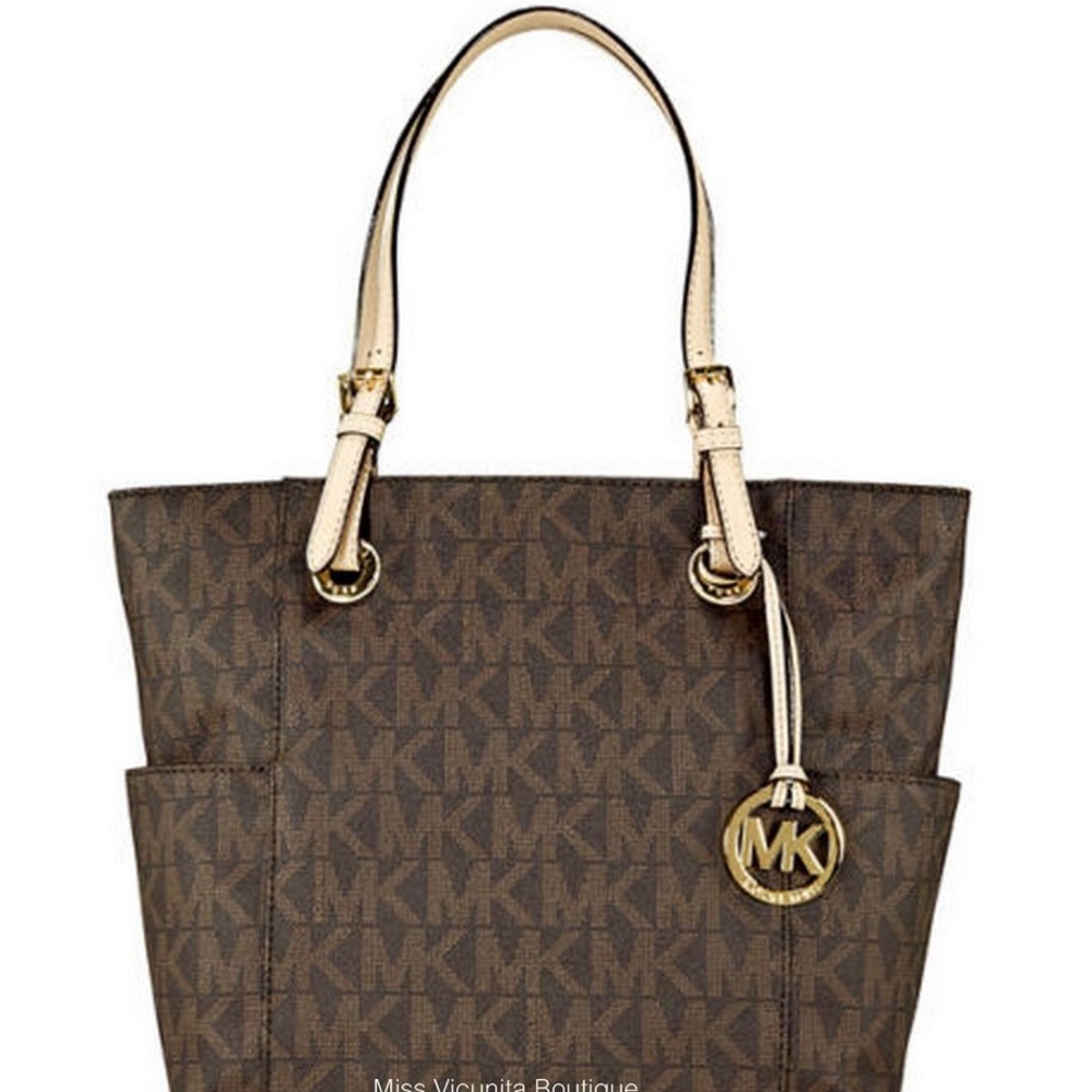 Michael Michael Kors Jet Set monogram tote